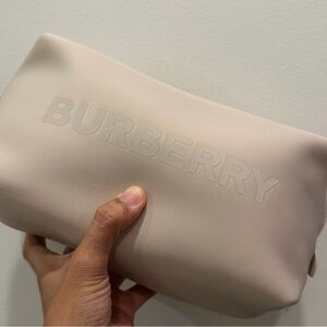 Burberry Cream Cosmetic Bag